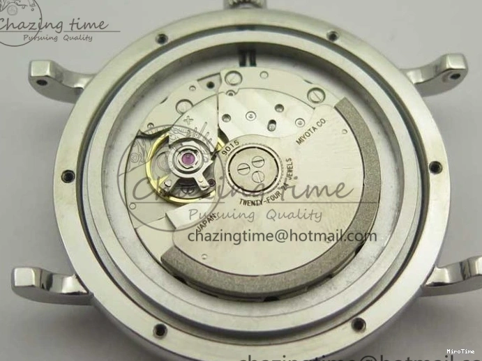 MIROTIME 0414 Portofino Automatic SS MKF 1:1 Best Edition White Dial On SS Mesh Bracelet A2892 V TechFriendly 7205